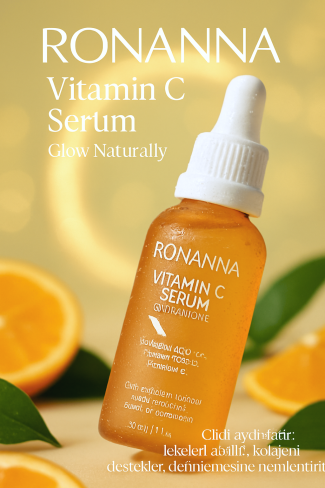 Ronanna C Vitamini Serumu – Koyu Lekelere Karşı Doğal ve Etkili Serum
